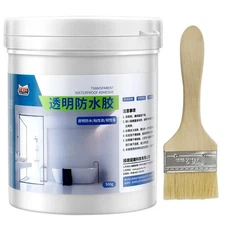 TransparentAdhesive 500g (1.1lb),Insulating Sealant, InvisibleGlue,Anti-Leaka...