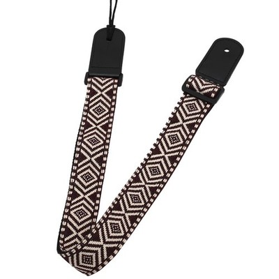 Vintage Ukulele -Gurt Jacquard gewebt Ukulele Schultergurt Akustikgitarrenriemen