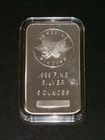 5 oz .999 Fine Silver Bar from Sunshine Minting in Direct Fit capsule
