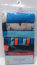 Cat  Jack Boys Boxer Briefs Underwear 7 Pack Size XL 14 Multi Color