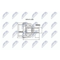 NTY NPW-PL-006 Gelenksatz, Antriebswelle
