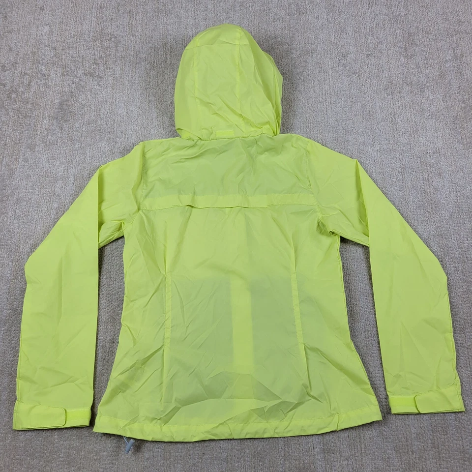 Columbia Chaqueta Mujer S Amarillo Cremallera Completa Capucha Abrigo de Lluvia Switchback 2 Impermeable Foto 3 de 4