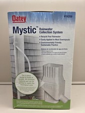 (1) NEW Oatey Mystic 2" x 3" Rainwater Collection System, White, #14209