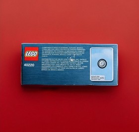 LEGO CREATOR London Bus 40220 Iconic Red Doubledecker Transport with Wheels, NEW