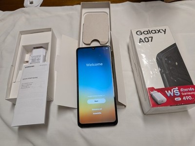 Samsung Galaxy A07 4G LTE Smartphone 64gb/4gb RAM, Black, Model # SM-A075F/DS