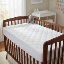 2-Pack Waterproof Pack and Play Mattress Protectors, Flexible Fit 39''x27''