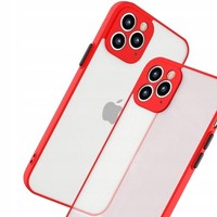 Hurtel Milky Case SilikonhüLle FüR Samsung Galaxy A72 4G, Rot