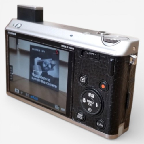 Fujifilm XF1 Black Digital Camera w/ Charger Battery Tested Lens Fixed - Picture 3 of 4