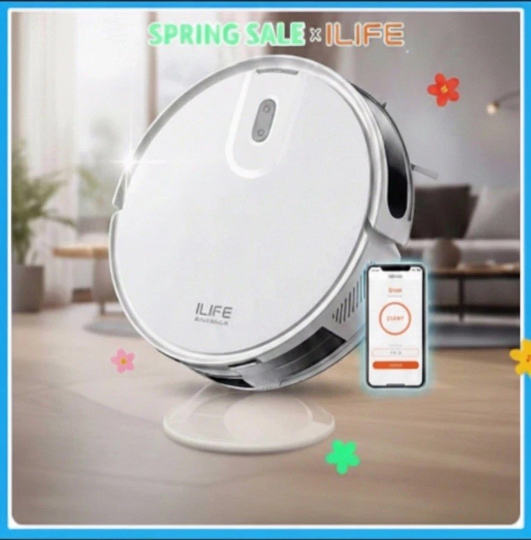 Aspirateur robot ILIFE V20 LiDAR pour éliminer la poussière sous les lits sans effort