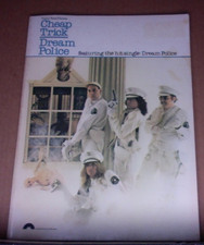 Cheap Trick Dream Police Cancionero Partituras 1979 9 CANCIONES Pantalla Gemas VOCES