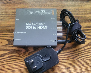 BLACKMAGIC Design Mini Converter SDI to HDMI With Embedded Audio + Power Adapter