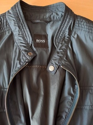 Boss HUGO BOSS Herren Jacke ,Übergangsjacke,Windbreaker,schwarz,Größe 54