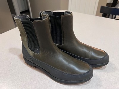 Forsake Sofia Chelsea Women s  Brown Leather Waterproof Boots Size 9