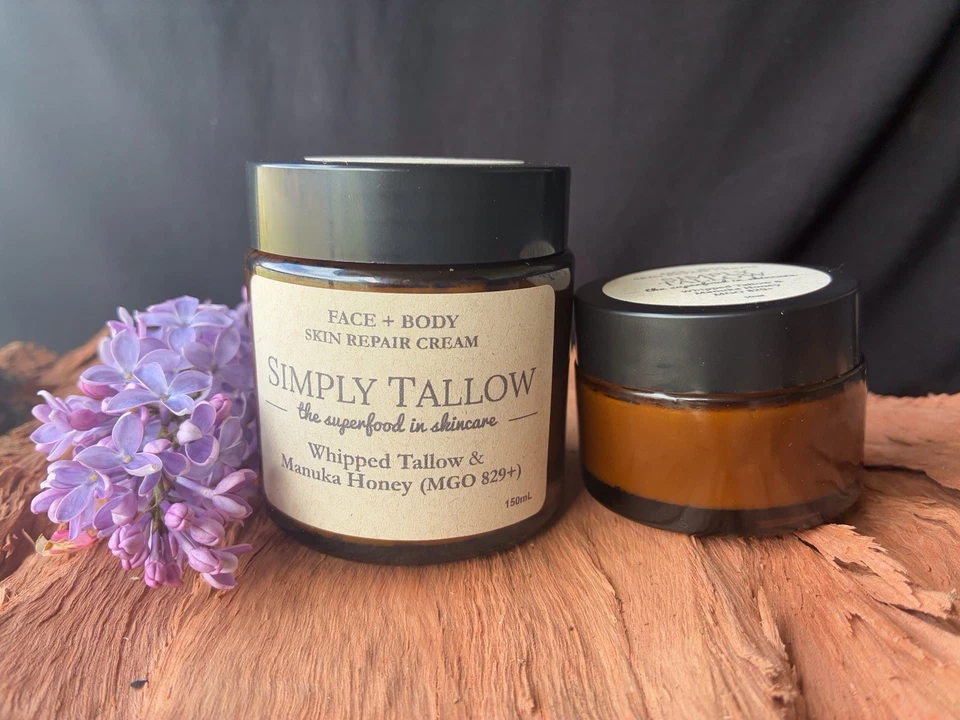 100% Aussie Tallow & Manuka Honey MGO 829+/Organic/Grass Fed/Balm/Cream/ Eczema - image 4 of 4
