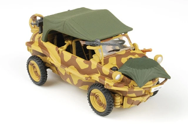 82002 Unimax VW 166 Schwimmwagen 1/32 Model German Army w/1 Figure - Image 2 of 2