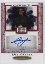 2021 Sage Premier Draft Auto Red Troy Warner #A155 Auto 1fa0