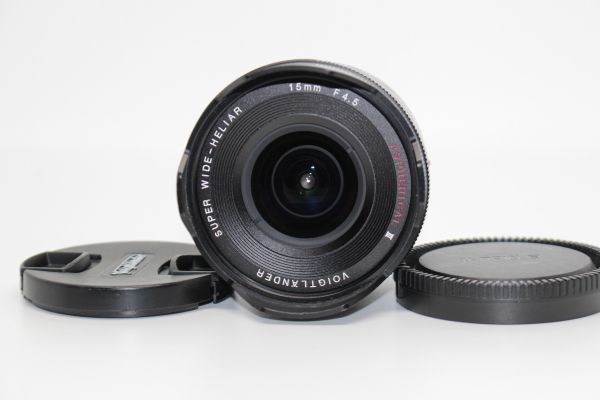 Voigtlander SUPER WIDE-HELIAR 15mm F4.5 Aspherical III set Working