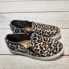 Steve Madden Women's Leopard Print Slip-On Sneakers Size 9.5