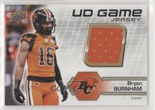 2021 Upper Deck CFL UD Game Jersey Bryan Burnham #UD-BU 0p91