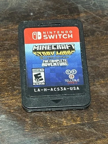 Telltale Minecraft: Story Mode The Complete Adventure Nintendo Switch (TESTED)