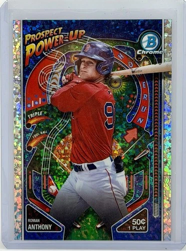2024 Bowman Roman Anthony Prospect Power-Up Mini-Diamond Refractors #/150