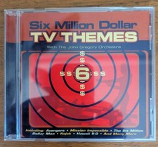 Six Million Dollar TV Themes * by John Gregory (Conductor) CD  Apr-2000 MINT