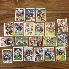 1994 Fleer NFL Gold Signature Lot (20) – Rod Woodson, Phil Simms, Bruce Matthews