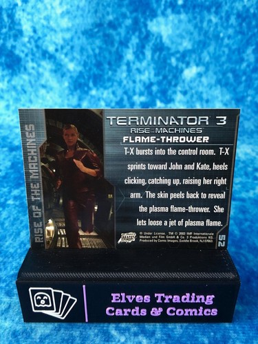 Terminator 3: Rise of the Machines SINGLE Non-Sport Trading card by Comic I 2003 - Picture 94 of 136