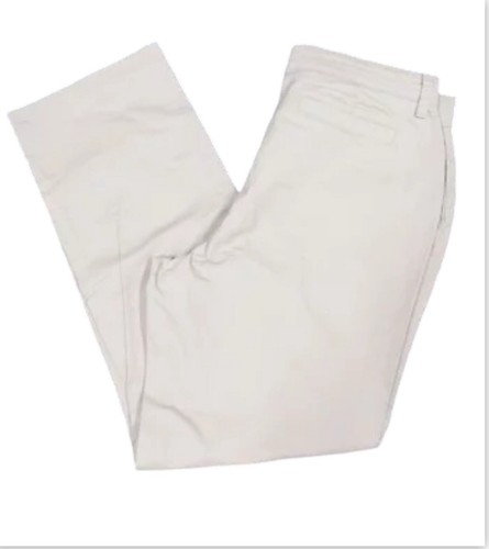 Riders By LEE Womens Pant Size 14P Khaki Tan Straight Leg W36JN16 Casual Work