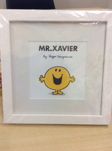 Mr Men Certificate Of Authenticity Mr.Xavier Framed Wall Art Roger Hargreaves - Picture 2 of 4