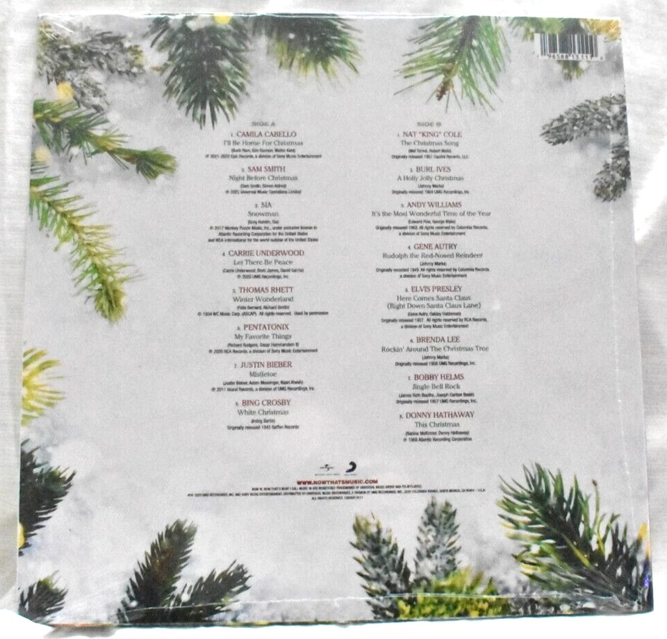 NOW - THAT'S WHAT I CALL A MOST WONDERFUL CHRISTMAS -LIMITED EDITION GREEN VINYL - Image 2 of 3