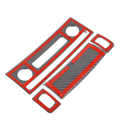 Juego de adornos interiores completos de fibra de carbono seca real para Corvette C6 2005-13 - Imagen 34 de 274