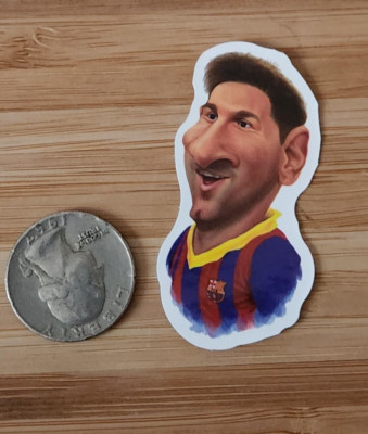  LIONEL MESSI STICKER Paris Saint-Germain Argentina Soccer Inter Miami Sticker