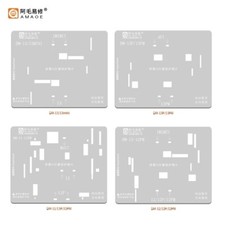 Amaoe Screen IC Polishing Protection BGA Reballing Stencils for iPhone 11 12 13