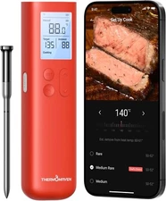 ThermoMaven G1 Smart Wireless Meat Thermometer 10X Enhanced Signal and Stability