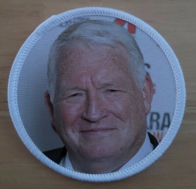 3'' Pete McGarry Brillenbox Aufbügeln oder Aufnähen Patch Abzeichen