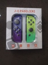 Shell Buttons Replacement Housing for Nintendo Switch Joycon -Purple/Green