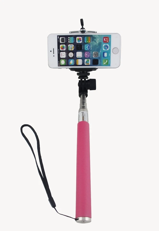 Extendable Self Selfie Stick Monopod Tripod Samsung Galaxy Note 5 S6 Edge Plus + - Image 3 of 4