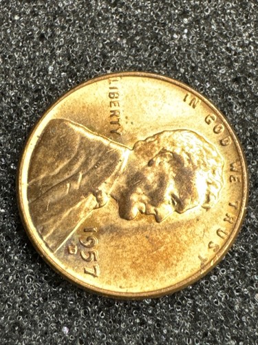 1957 D WHEAT PENNY - Picture 3 of 8