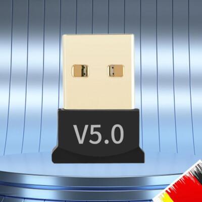 Bluetooth-Compatible 5.0 Adapter Portable Audio USB Receiver Mini for PC Laptop