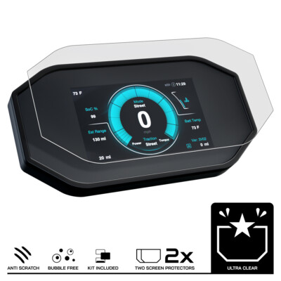 ZERO SR/S (2019-2023) Displayschutzfolie 2 x Ultra Klar