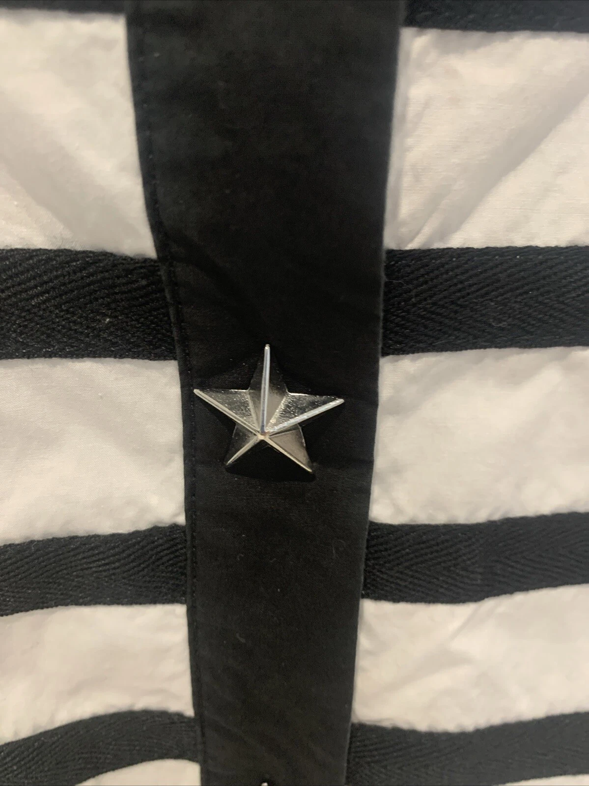 Moschino Dall'Italia Abito Corto Bianco e Nero UK 10