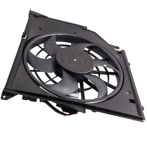 Radiator Cooling Fan w/ Module + Brushless Motor for BMW E46 3 Series 1998-2007 - Picture 6 of 12