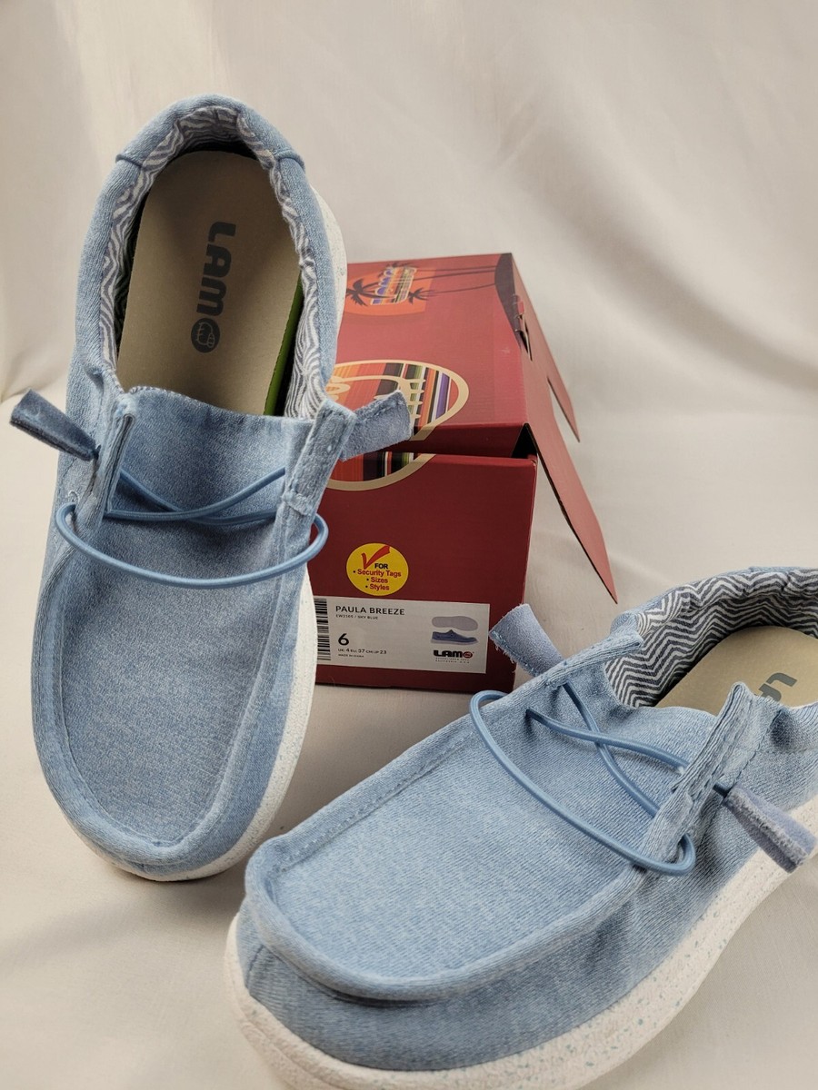 ハナ Lam Womens Paula Breeze Shoes Blue Size 6 New In Box | eBay