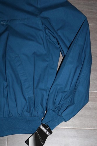 VINTAGE 80s MEMBERS ONLY MENS BLUE RACER JACKET BOMBER EUROPE CRAFT SIZE 42 NEW! - Picture 6 of 11