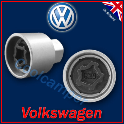 for Volkswagen Security Master Locking Wheel Nut Key 529 J 17mm VW