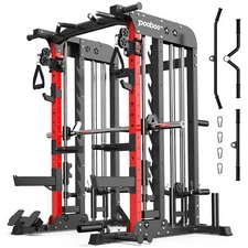 Multifunctional Home Gym System Workout Station Strength Training Weight Stacks