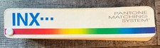 Vintage 1995 Pantone Color Matching System Fan Guide INX