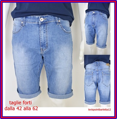 shorts jeans taglie forti