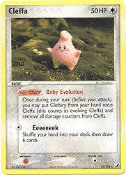 Pokemon EX Unseen Forces  21/115 Card - Cleffa